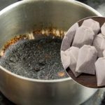 Le casalinghe sono invitate a pulire le pentole con le